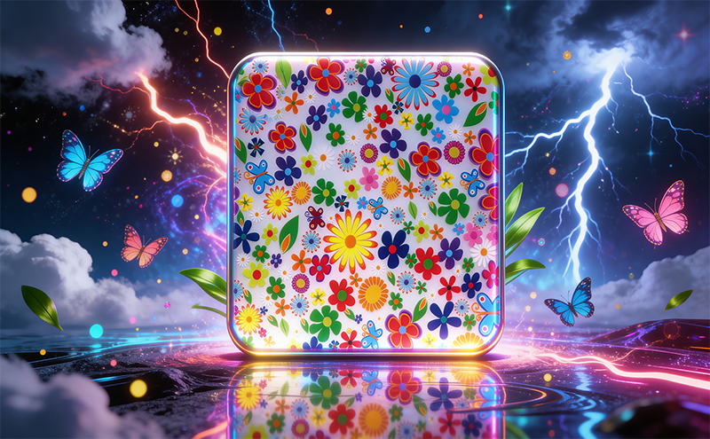Flower power peace and love collection
