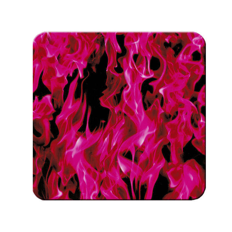 pink flames